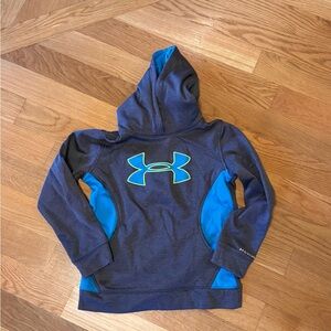 Under Armour Kids Boys Blue Hoodie